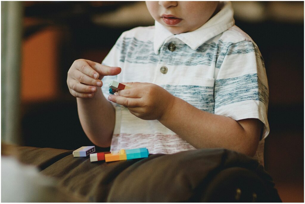 Child playing representing early signs of Autism in 2 year olds